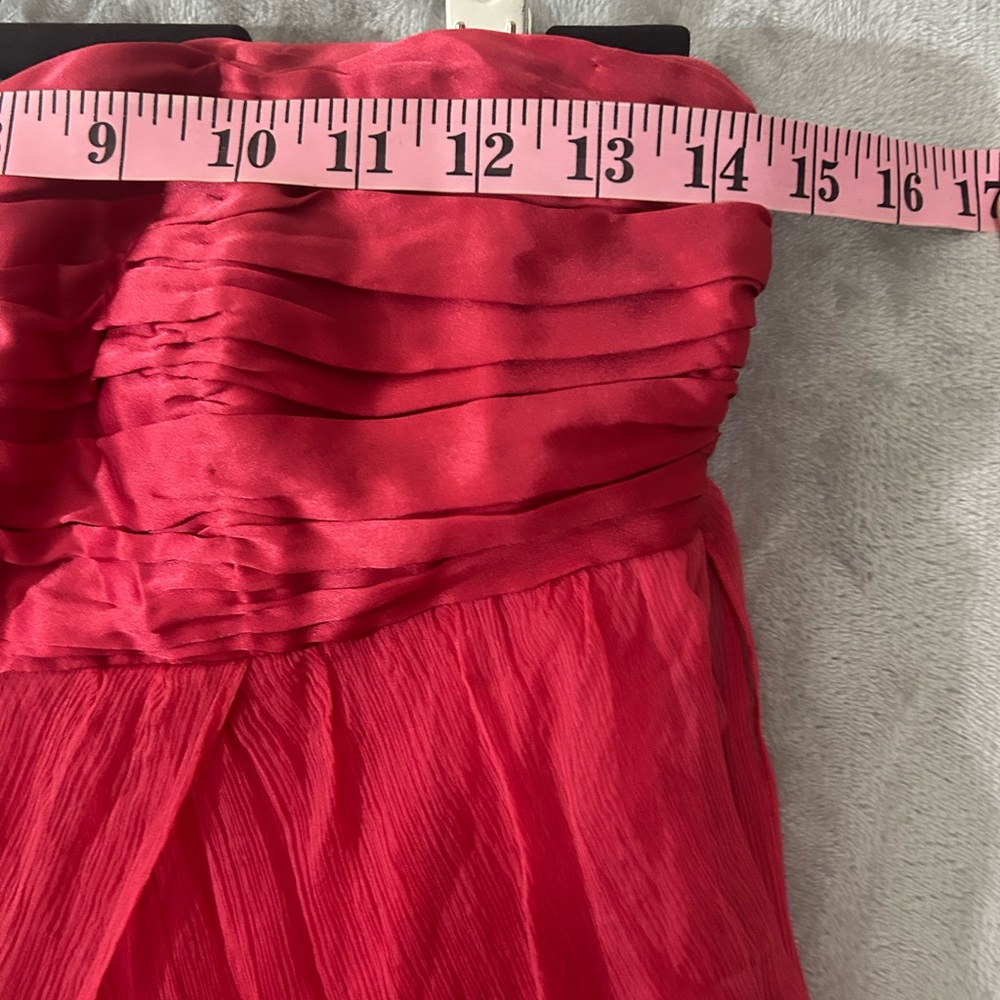 Monsoon silk strapless mini dress - Picture 7 of 14